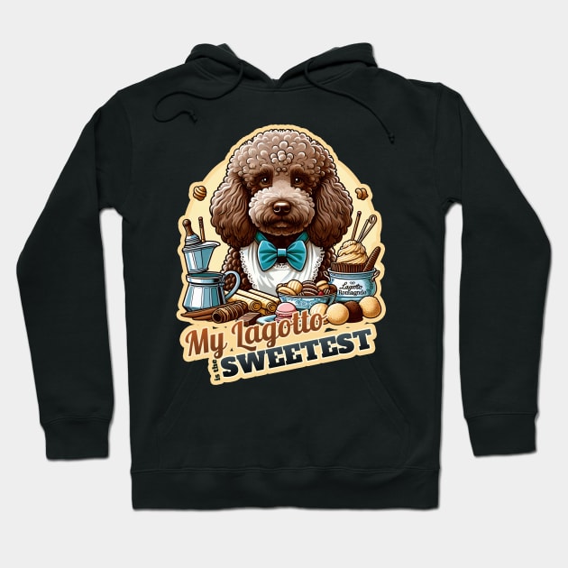 Lagotto Confectioner Hoodie by k9-tee